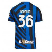 Inter Milan Matteo Darmian #36 Hjemmebanetrøje 2024-25 Kortærmet